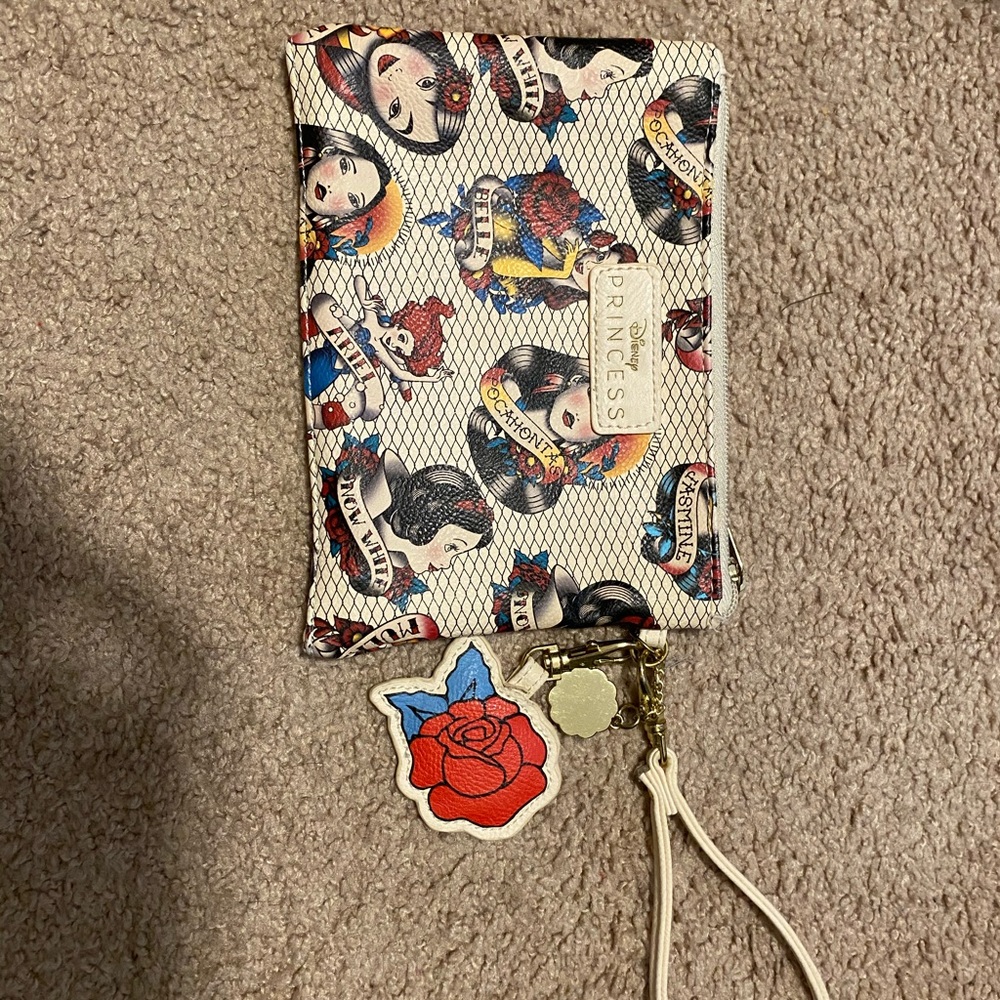 Disney tattoo wristlet